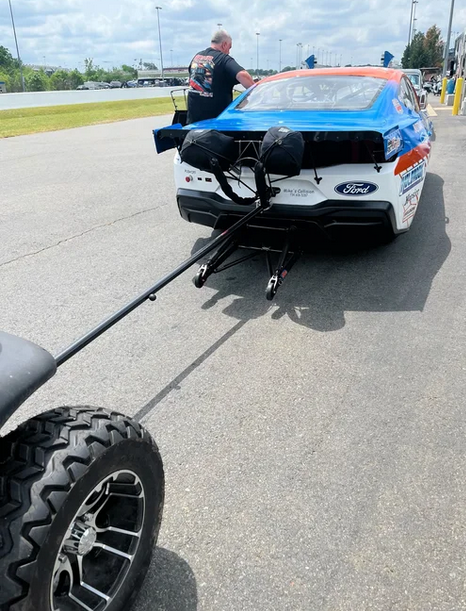 mvm quick release carbon fiber push bar pro mod drag racing